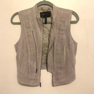 ❗️BCBGMAXAZRIA suede vest❗️